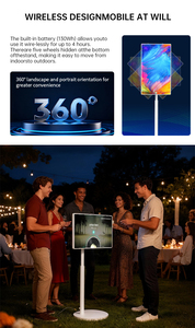 Bán buôn tùy biến 27 inch Android TV trong tế bào màn hình cảm ứng pin-Power nhà thông minh hiển thị tương tác máy tính bảng - Product Image 5