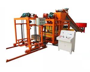 QT 4-25 Hersteller vollautomatische Vibrationszementblöcke Pflasterziegelherstellungsmaschine aus <span class=keywords><strong>China</strong></span> zum Verkauf - Product Image 3