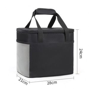 X418 Custom <b>Insulated</b> <b>Lunch</b> <b>Box</b> Oxford Waterproof Thermal Bags for Food Delivery Large Capacity <b>Insulated</b> <b>Lunch</b> Tote Bag With Lo - Product Image 4