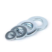 Zinc Galvanized National Standard M14/M16/M20/M22 Flat Metal Washers for Automotive Mining General & Heavy Industries