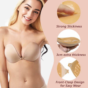 Ультра толстый силиконовый бюстгальтер в форме ладони пуш-ап - Product Image 4