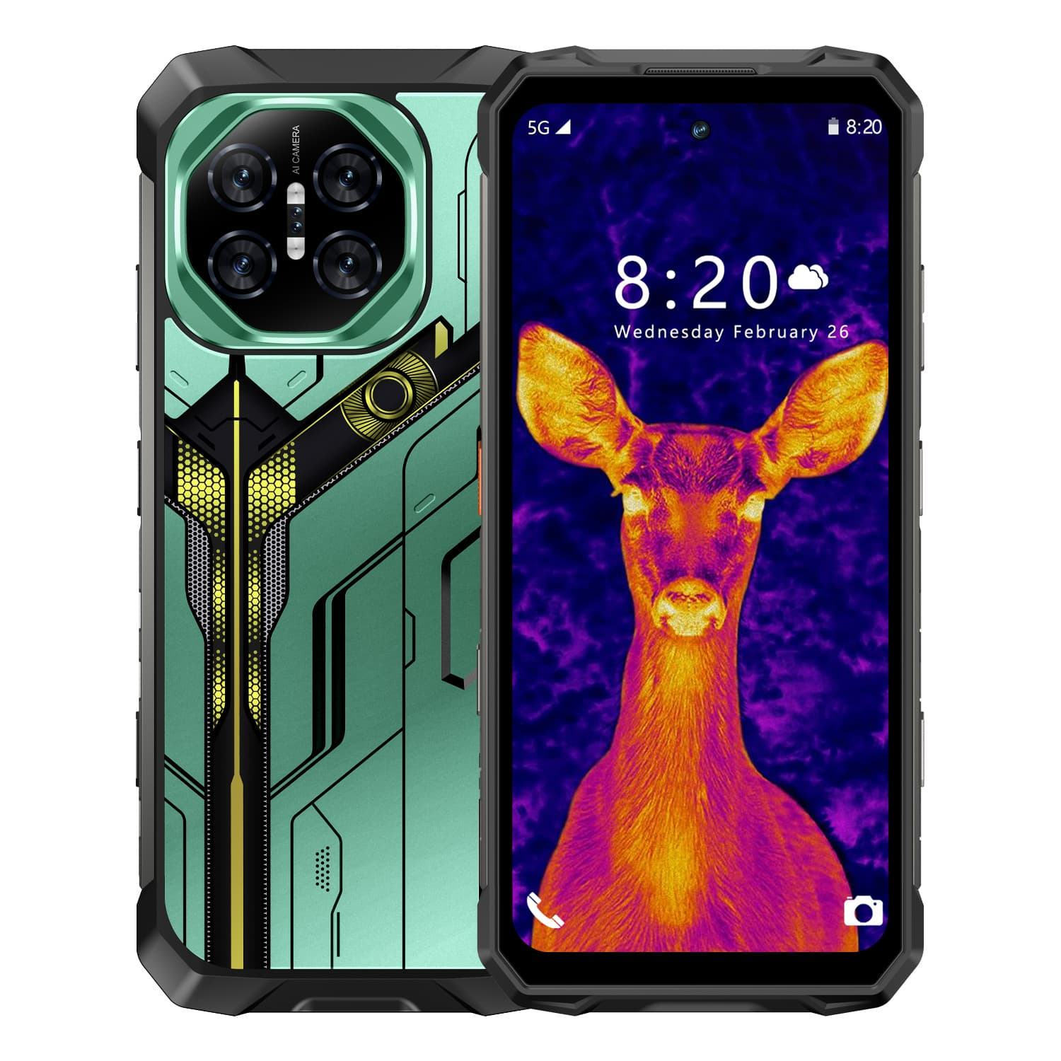 สีเขียว