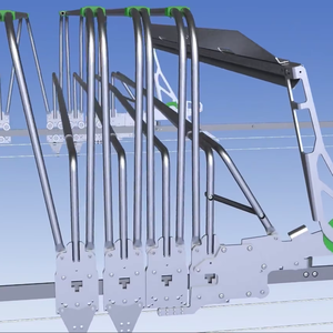 Système de bâche électrique automatique robuste pour <span class=keywords><strong>camion</strong></span>, kit de bâche enroulable en PVC à ouverture rapide pour <span class=keywords><strong>camion</strong></span> benne, remorque, tombereau - Product Image 3