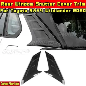 For RAV4 Wildlander Body Kit Glossy Black <b>Window</b> Louver Side <b>Vent</b> Trim for Toyota RAV4 Wildlander 2020 Car Accessories - Product Image 3