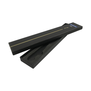 Custom Packaging Matte Black Sushi Togo Box for Stainless Steel Steak Knife