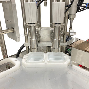 Hoàn Toàn Tự Động Sô Cô La Mứt Sản Phẩm Sữa Bơ Lây Lan Điền Niêm Phong Máy Đóng Gói - Product Image 2