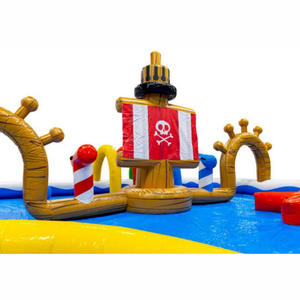 Parque Acuático Inflable Multifuncional ODM y OEM con Tobogán, Piscina y Juegos para Niños, Colección Inflable de Gorila y Pirata - Product Image 3