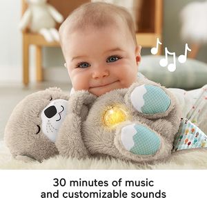 Wholesale Soothing <strong>Music</strong> &amp; Light Module Plush Toy Baby Toy Breathing Teddy Bear &amp; Cat Toy-for <strong>Newborns</strong> &amp; Toddlers - Product Image 3