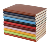 Agenda/Planificador Personalizado de Alta Calidad con Forro, Impreso, de Cuero PU, Diario Personalizado de Tapa Dura A5 con 100 Hojas y Logotipo