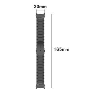 Correa de Reloj Inteligente para <span class=keywords><strong>Samsung</strong></span> Galaxy Watch 7 6, Correa de Metal de Acero Inoxidable, Diseño de Tres Cuentas, Ajuste Perfecto Sin Espacios - Product Image 5
