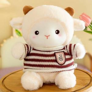 Vente en gros d'usine Pok  Mon Lamb Plush Toys Dressing Lamb Dolls Cadeaux d'anniversaire mignons Poupées de machine à griffes Oreiller personnalisé - Product Image 2