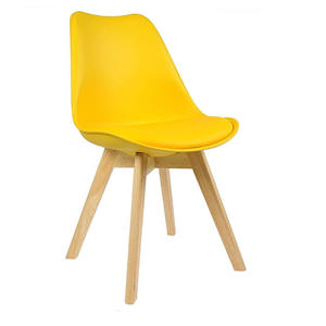 <span class=keywords><strong>Chaise</strong></span> en plastique simple de haute qualité, moderne, personnalisée, pour le loisir, la maison, le restaurant - Product Image 4