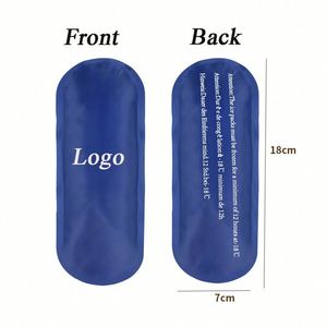 Vente en gros usine – Sac isotherme personnalisé avec logo, étanche et réutilisable, pour médicaments, 7*18cm, 90g, avec poche de gel froid - Product Image 1