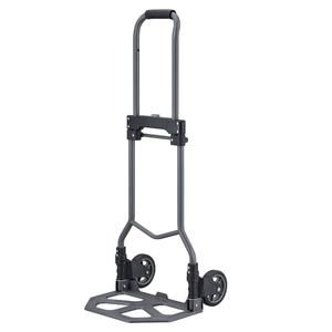 Soporte OEM de servicio pesado con mango de bucle y ruedas sólidas para uso logístico Camión de mano - Product Image 1