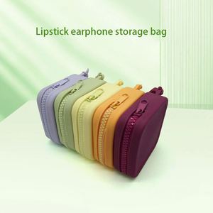 Bolsas de Maquillaje Portátiles de Silicona de Fábrica Xunxin, Monederos Impermeables con Cierre de Cremallera, Bolsa de Almacenamiento con Diseño de Dulces - Product Image 6