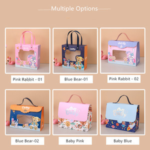 Cajas <span class=keywords><strong>de</strong></span> regalo <span class=keywords><strong>para</strong></span> Baby Shower, bolsa <span class=keywords><strong>de</strong></span> regalo <span class=keywords><strong>de</strong></span> Chocolate <span class=keywords><strong>de</strong></span> papel <span class=keywords><strong>de</strong></span> embalaje con diseño <span class=keywords><strong>de</strong></span> dibujos animados, caja <span class=keywords><strong>de</strong></span> dulces <span class=keywords><strong>para</strong></span> favores <span class=keywords><strong>de</strong></span> <span class=keywords><strong>nacimiento</strong></span> y regalos, Festival - Product Image 2