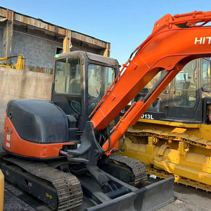 Excavatrice Hitachi ZX65USB d'occasion de 6,35 tonnes, capacité de la benne Yanmar de 0,27 m³, excellente pompe hydraulique et moteur, excavatrice japonaise à prix bas - Product Image 3