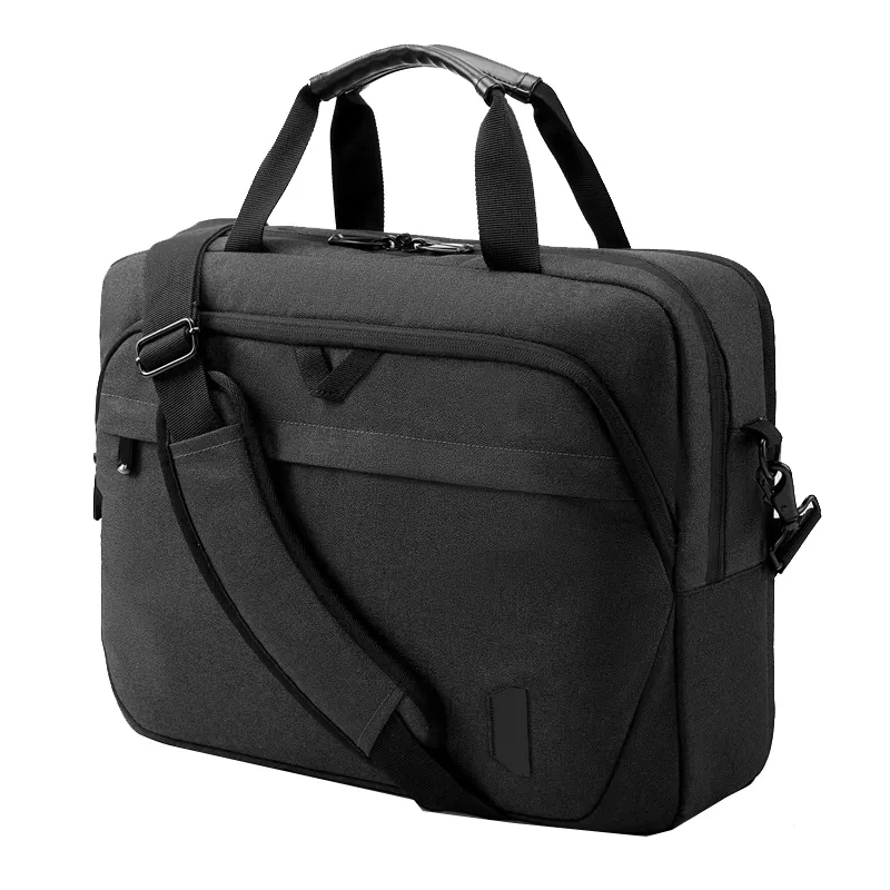 15.6 inch computer bag business office shoulder tote water resistant anti theft travel laptop briefcases for men