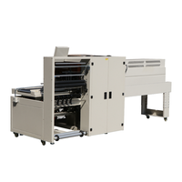 PLF-450 Hochgeschwindigkeits-Thermoschrumpf-Verpackungs-, Versiegelungs- und Schneidemaschine für Boxen, Becher, Flaschen, Lebensmittel, POF, PVC, PE Schrumpftunnel-Verpackungsgerät