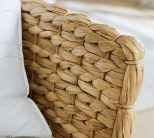Sillón de Jacinto de Agua Tejido a Mano de Estilo Rústico Moderno, Fabricante de Muebles de Mimbre de Alta Gama de Vietnam, Venta al por Mayor 2026 - Product Image 4