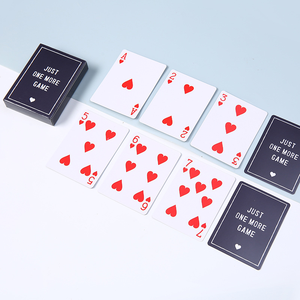 Baraja de póquer de 54 cartas con logotipo personalizado de alta calidad, impresión brillante para <span class=keywords><strong>promociones</strong></span> para pedidos a medida - Product Image 4