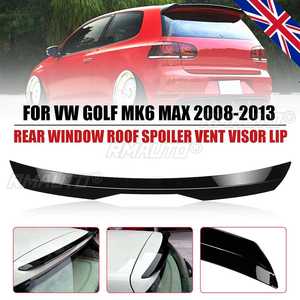 Rear <b>Window</b> Roof Spoiler for VW Golf MK6 GTI R MAX 2008 2009 2010 2011 2012 2013 Car Styling Sun Rain <b>Shade</b> Vent Visor Lip - Product Image 5