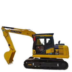 La marca de fama mundial utilizó Komatsu Pc130 Earthmoving Machine Precio bajo Excavadora de 13 toneladas con motor central y motor - Product Image 1