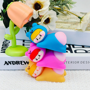 2025 Colorful Drip Rubber Cartoon Doll Creative Stress Reliever and Slow Rebound Decompression Vent Toys for Boys and Girls - Product Image 2