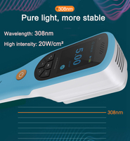 Thérapie par lumière monochromatique à large zone d'irradiation, LED 308nm UVB, photothérapie pour le traitement du vitiligo et du psoriasis