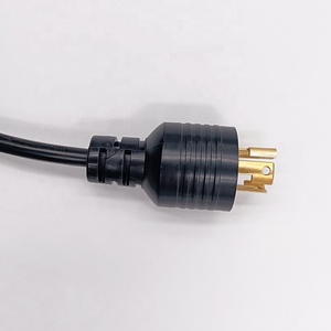 15A Twist khóa cắm NEMA L7-15P với stripped End cáp điện 277V AC - Product Image 4