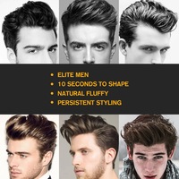 1 Gel de coiffage pour barbier, produit de soins pour les cheveux, brillant et moulant, haute qualité, pour hommes