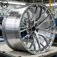 Jantes de voiture pour passagers Maxtera Forged Custom SIGNATURE SV105 Style pour Tesla BMW Porsche Mustang Shelby Corvette Camaro, jantes en alliage
