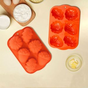 Hot Flowers Shape <b>Silicone</b> <b>Baking</b> Pastry Mold for Cake Tool with OPP Bag OEM/ODM Welcome - Product Image 1