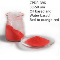 Poudre de pigment photoluminescente rouge en gros, pigment de revêtement, poudre phosphorescente colorée pour peinture/ongles en gel/encre
