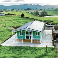 Casa Contenedor Modular Extensible de 40 pies y 3 Dormitorios para Campamentos Familiares, Casas Prefabricadas Completamente Amuebladas, la Mejor Opción