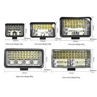 Camion LED projecteur 12V 24V lampe de travail grand Angle pour véhicules d'ingénierie automobile hors route voitures modifiées camions commerciaux