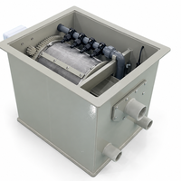 Filtre à tambour rotatif pour bassin à carpes koï Muyuaqua, filtre à tambour à micro-couche en PP pour système d'aquaculture en recirculation