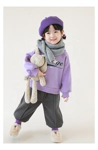 Mode chaleur personnelle confortable bébé écharpe solide garçons filles enfants enfant en bas âge accessoire de qualité - Product Image 6