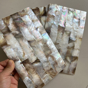 Foglio Adesivo in Madreperla Nera per Intarsi (240mm X 140mm) - Product Image 2