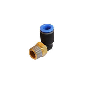 Connecteur fileté bidirectionnel de type L Misumi APC EHFTY, raccords pneumatiques, vente directe d'usine - Product Image 2