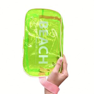 Clear Pvc <b>Makeup</b> Bag Wholesale Cosmetic <b>Cases</b> With Zipper Pouch Fashion Vintage Style Skincare for Travel - Product Image 6