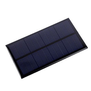 Panneau solaire <span class=keywords><strong>AHONY</strong></span> SS-63x45 léger et efficace, 0,4W, 18% de silicium polycristallin, chargeur 2V, résine époxy, cellule de type PERC, 156,75 mm - Product Image 1
