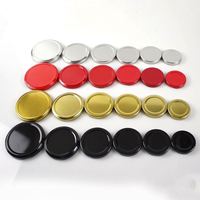 Couvercles métalliques pour bocaux en verre 30 #38 #43 #48 #53 #58 #63 #66 #70 #77 #82 #