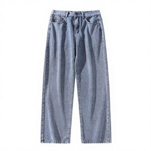 กางเกงยีนส์ทรงขาบานแบบปรับเอวได้ รุ่น Custom Rinse Washed 14oz SelvJeans พร้อมแผ่นปะบริเวณเข่า มีกระเป๋าใส่โทรศัพท์ด้านข้าง สไตล์ Baggy - Product Image 4