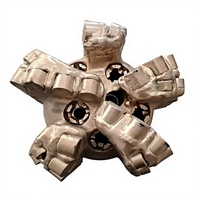 TERUIFEIKE Broca de Diamante PDC de 6 1/2 polegadas em Aço Carbono Forjado 10kg para Mineração de Minério e Ferramenta de Perfuração de Poços