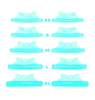 Coussinets auto-adhésifs en silicone pour extensions de cils en forme de chat Coussinets permanents pour cils greffés