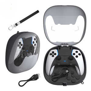 Sac de rangement rechargeable pour <span class=keywords><strong>PS5</strong></span>, boîte de rangement pour <span class=keywords><strong>manette</strong></span> <span class=keywords><strong>PS5</strong></span> edge - Product Image 1
