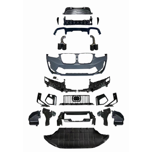 Chất lượng cao xe <span class=keywords><strong>Bumper</strong></span> cho BMW X4 G02 LCI nâng cấp lên x4m BodyKit <span class=keywords><strong>Bumper</strong></span> phía trước x4m phía sau <span class=keywords><strong>Bumper</strong></span> ống xả body Kit - Product Image 2