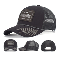Gorra de Béisbol Personalizada de Alta Calidad, Bordada, de Malla de Algodón, Ajustable, para Verano, Deportes al Aire Libre, para Hombres y Mujeres