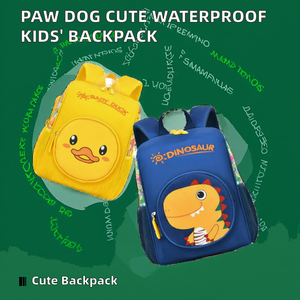 Zaino per Cani PAW Carino e alla Moda 2-5 Anni Impermeabile in Poliestere Oxford con Cerniera Cartone Animato Borsa Scuola Capacità 20-36L con Cuscino d'Aria - Product Image 3